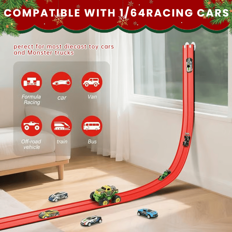 RacerX – DIY Flexible Hot Wheels Rennbahn | 50% RABATT