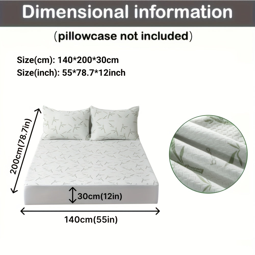 Cooling Bamboo Mattress Pad with 3D Air Layer – Breathable Pressure-Relief Topper for Better Sleep | Thomler