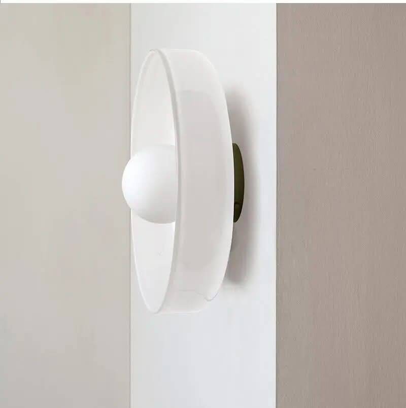 Glass Ceiling Light Fixture with Nordic-Inspired Design – Soft Ambient Lighting for Bedroom, Kitchen, Living Room & Hallway | Thomler