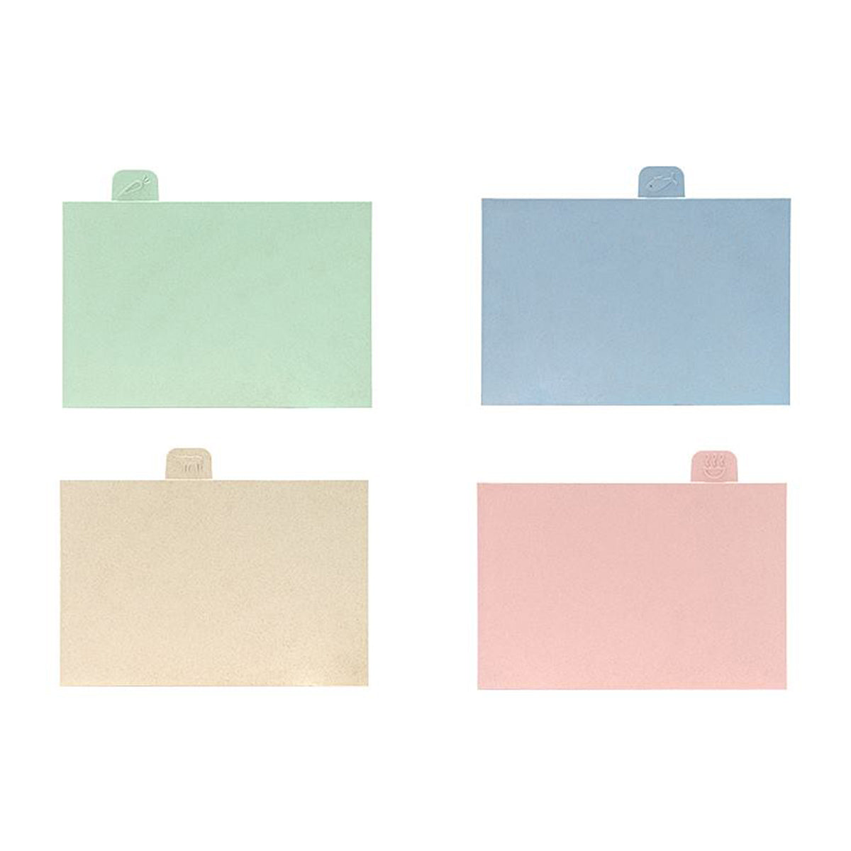 Wheat Straw Cutting Board Set of 4 with Holder Non-Slip Color Coded for Food Prep Safety Kitchen Essential Meal Prep Boards for Meat | Thomler