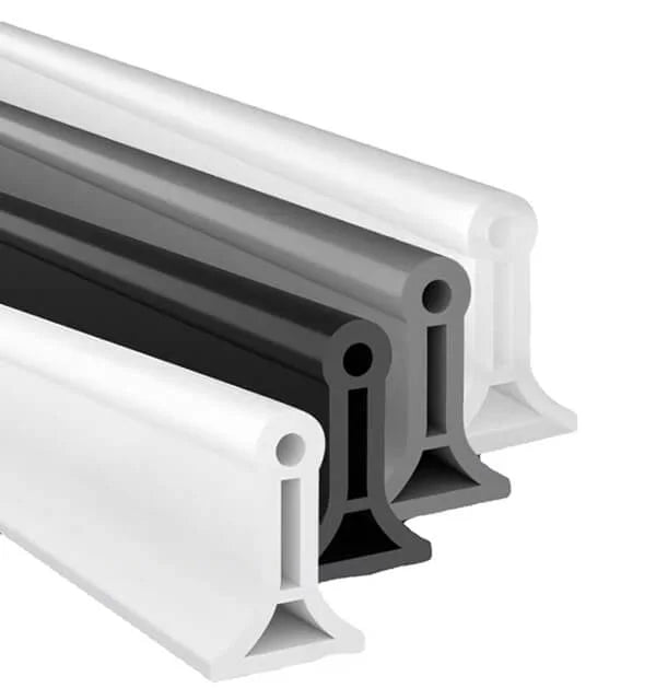 Flexible Rubber Water Dam Strip for Shower, Sink & Countertop – Self-Adhesive Threshold Barrier | Thomler