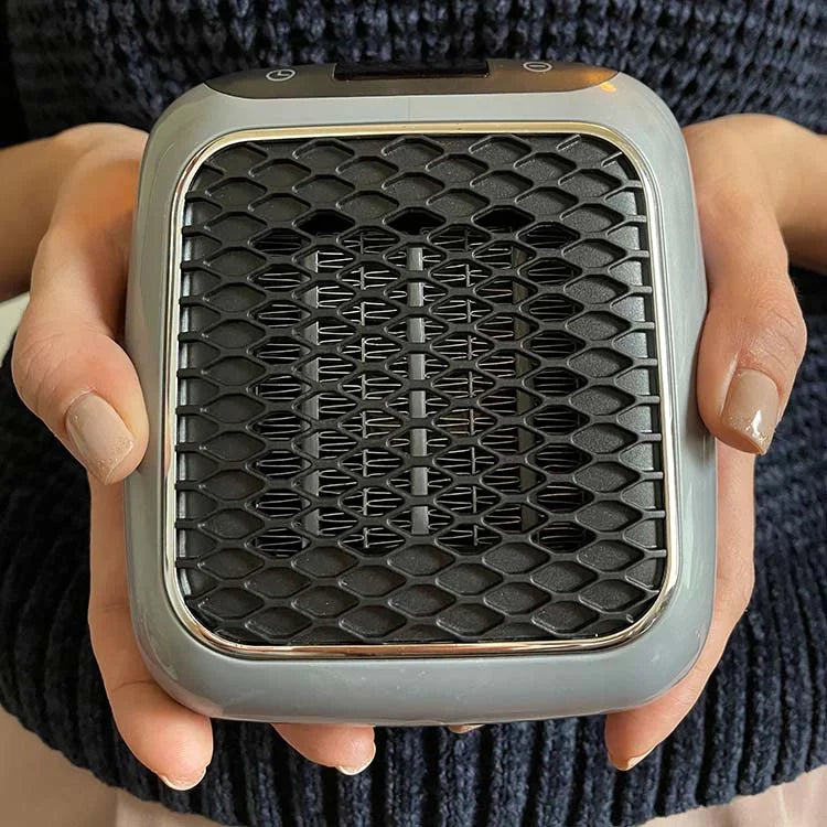 Portable Space Heater 800W with Timer & Auto Shutoff for Bedroom Office Dorm Room Fast Heating Compact Quiet Personal Heater | Thomler