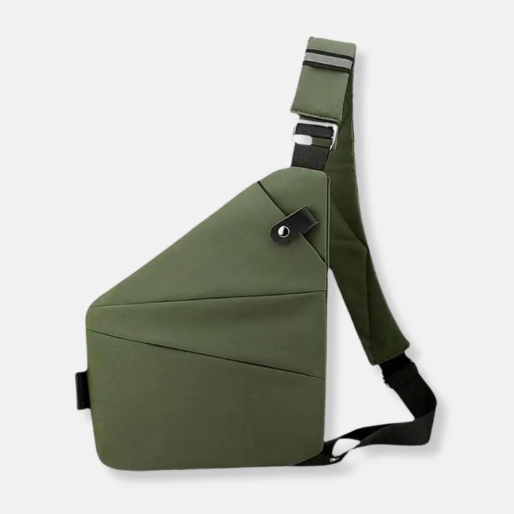 Compact Crossbody Sling Bag with RFID Protection & Secure Compartments for Travel & Daily Commute | Thomler