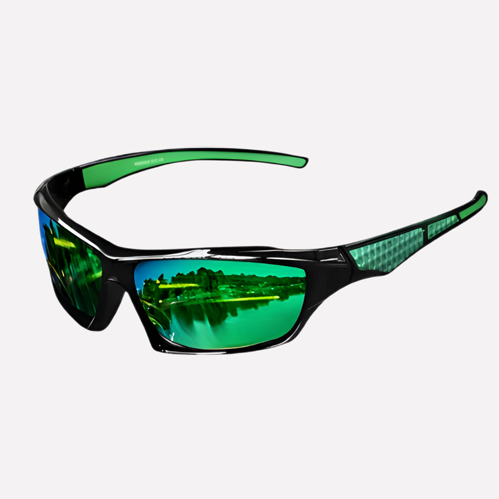 Wraparound Athletic Sunglasses with Polarized Lenses & Full UV Protection for Running, Cycling, Fishing & Driving | Thomler