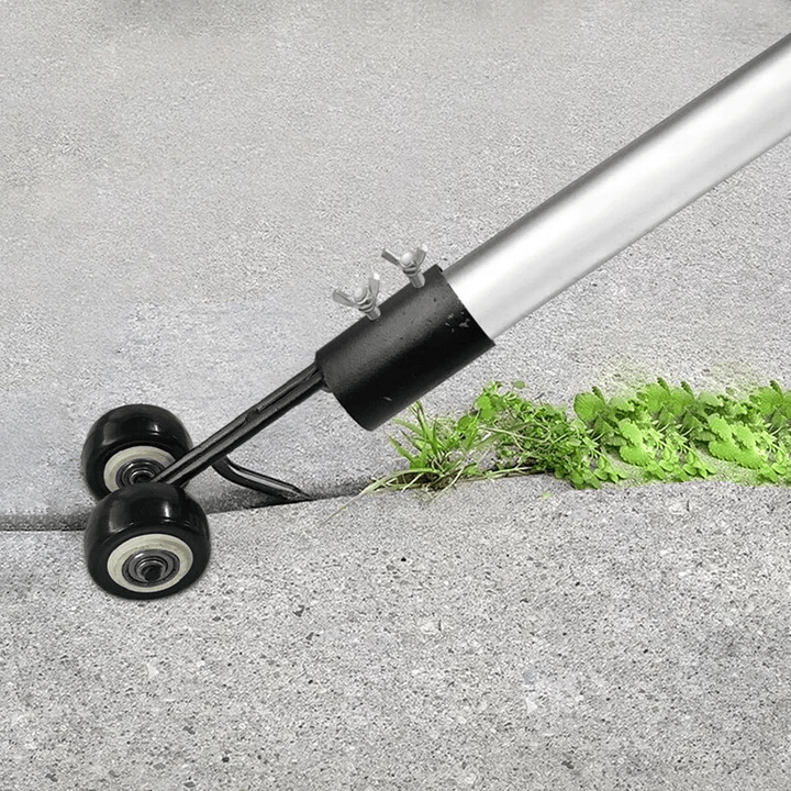 Dual-Hook Crack Weeder Tool for Paving & Driveways – Detachable Metal Weeding Head for Patio Gaps & Lawn Edges | Thomler