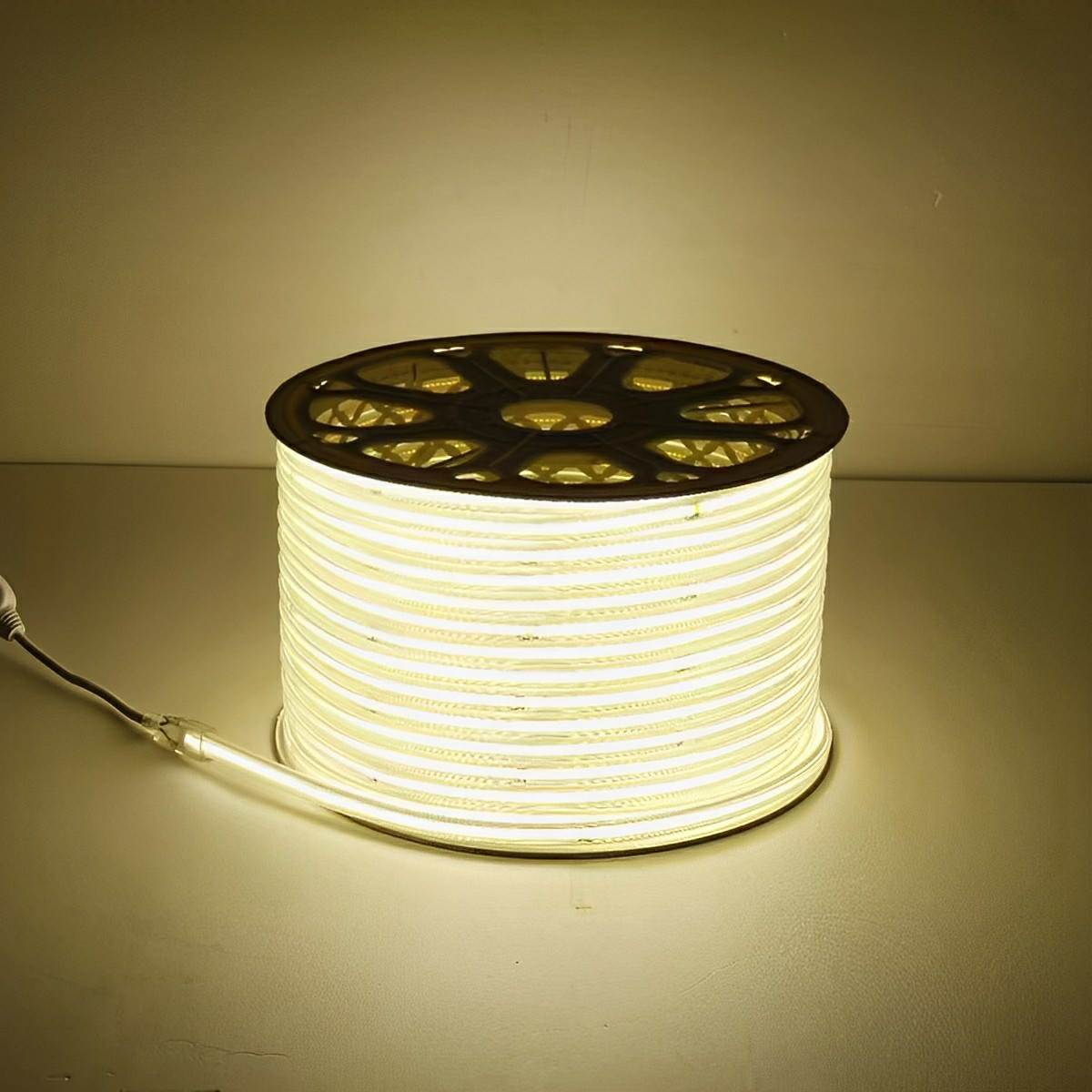 LED Strip COB 1.0 cm IP68 24V Outdoor Stair Garden Path Underwater Recessed Linear Lighting Flexible | Thomler