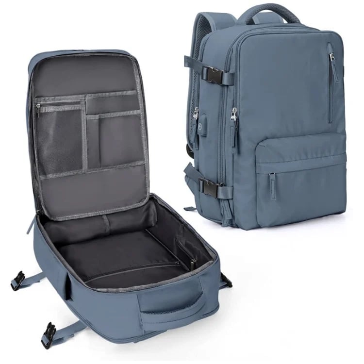 Women's Oxford Daypack with Multi-Compartment Organization for Travel, Commuting & Campus | Thomler
