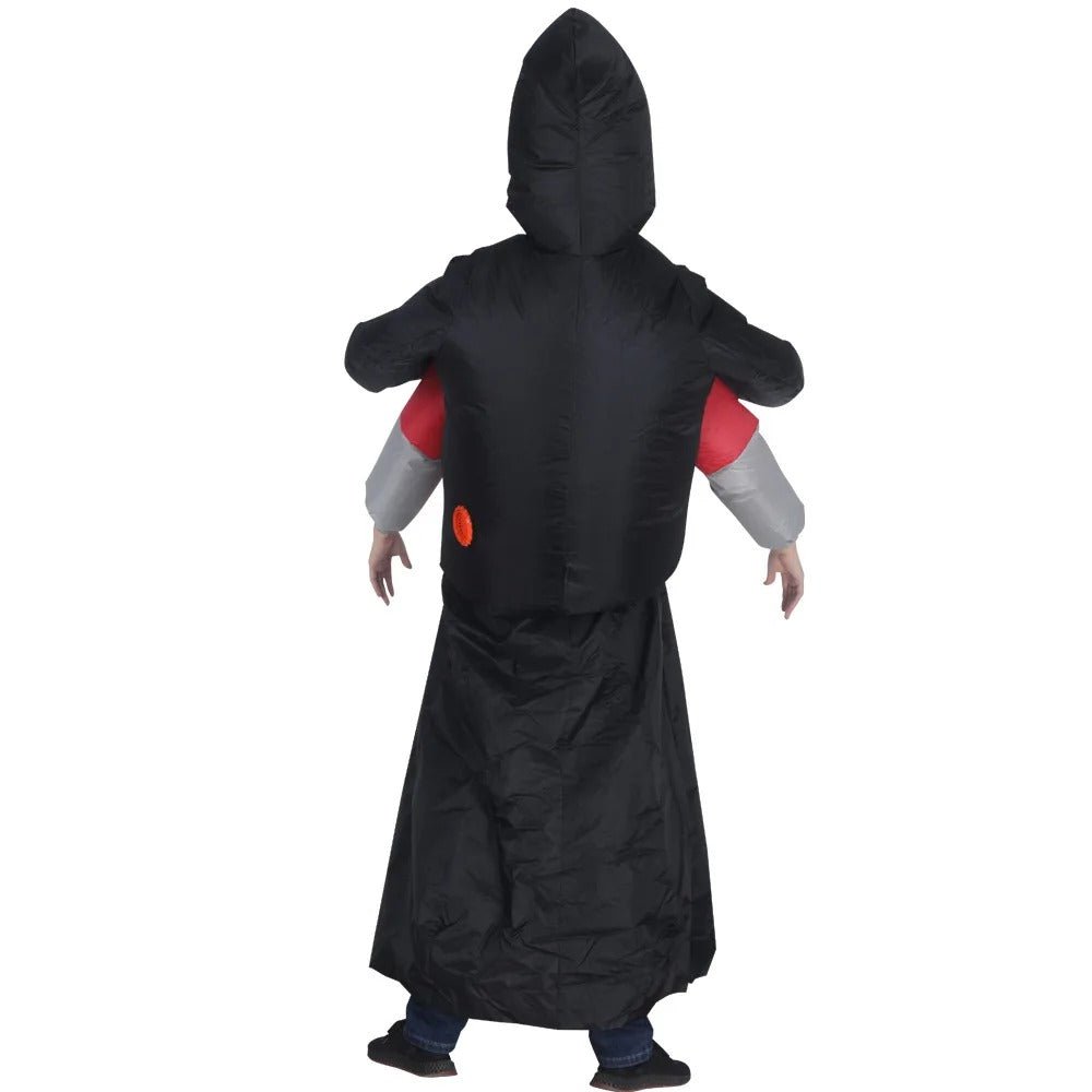 Spooky Reaper Air-Powered Halloween Outfit with Ghost Figure – Full-Body Party Costume | Thomler