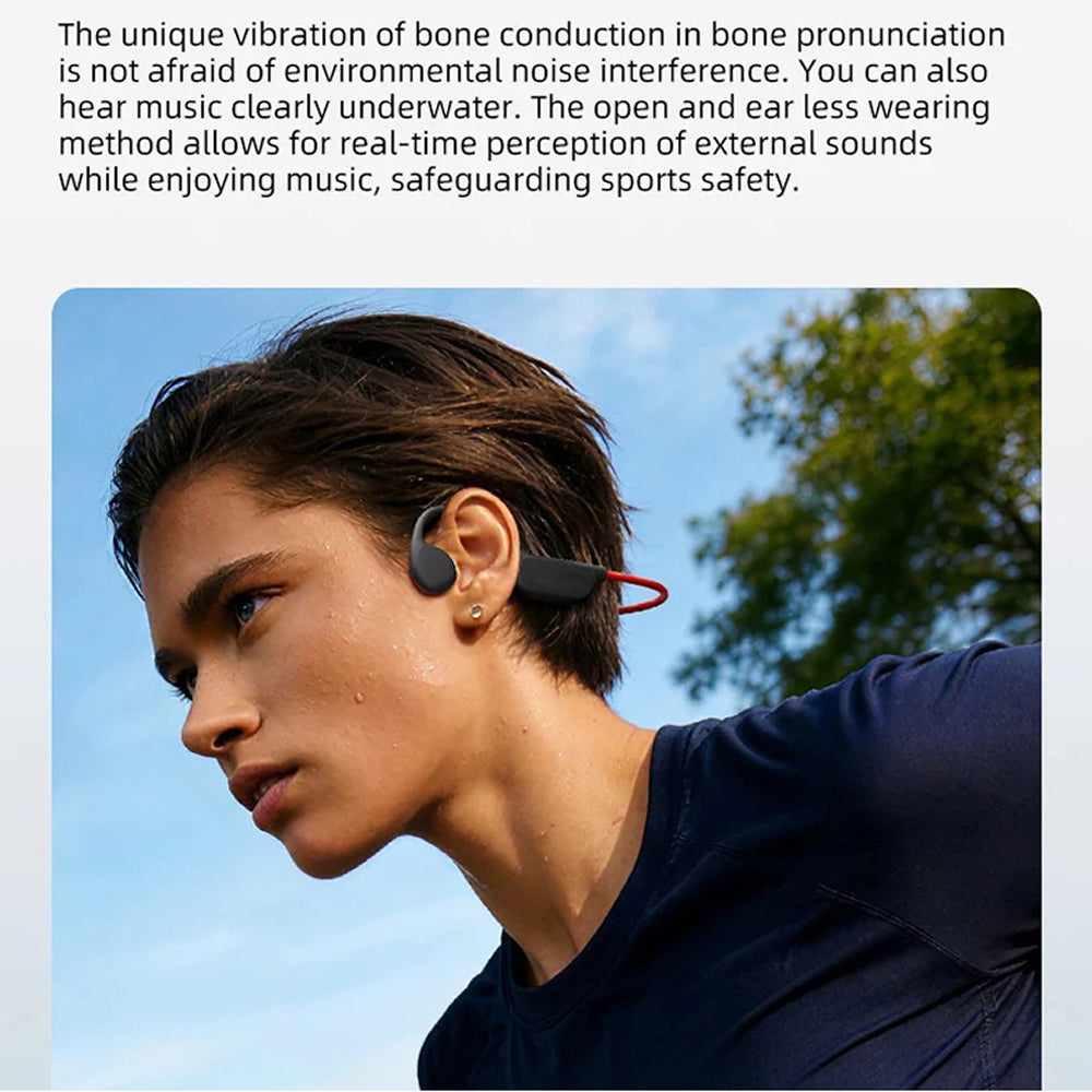 Bone Conduction Swim Headphones with 32GB Storage & IPX8 Waterproof Rating for Pool Training, Open Water Swimming, Running & Cycling | Thomler