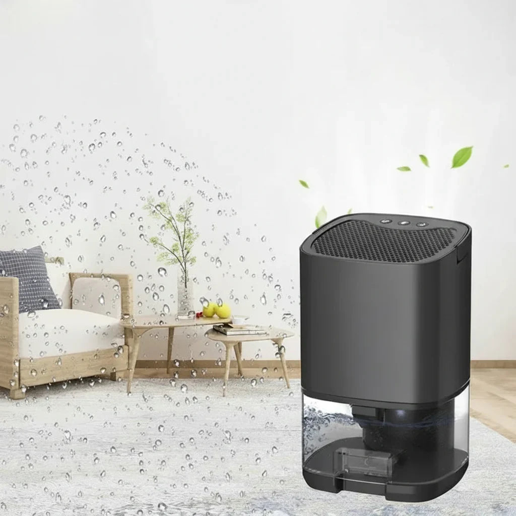 Compact Moisture Absorber for Bedroom, Office & Home – Quiet Operation | Thomler