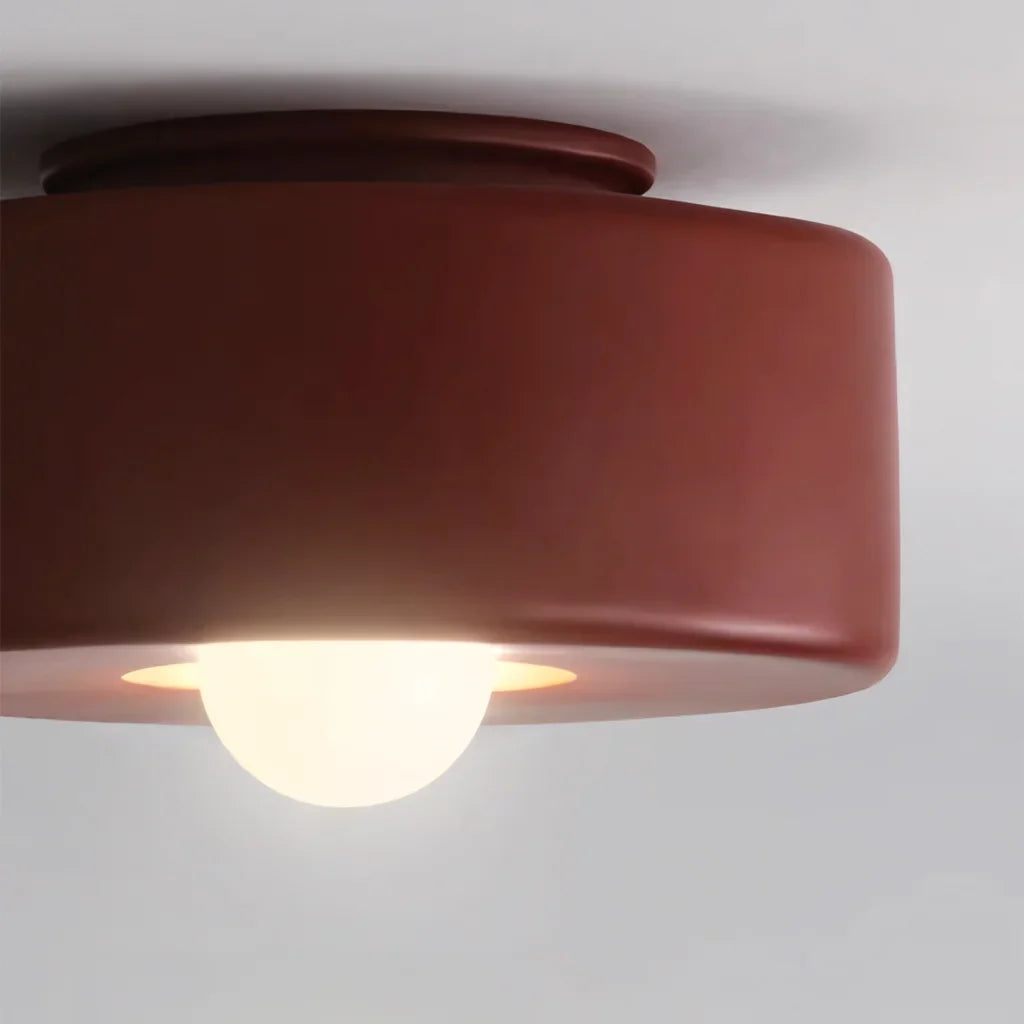 Ceiling Light Resin 11.8 in x 5.9 in LED Minimalist Indoor Lighting Living Room Bedroom Pendant | Thomler