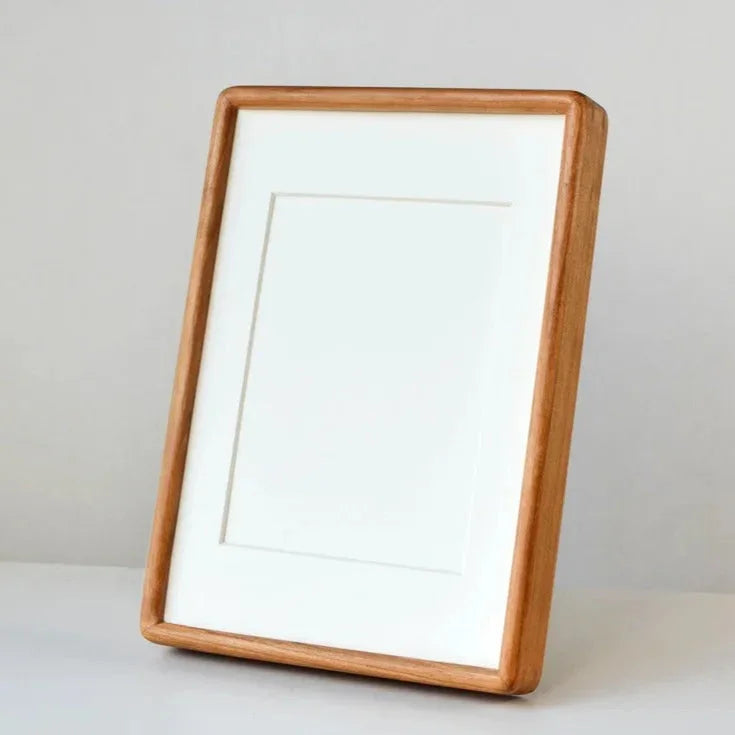 Photo Frame Solid Hardwood A4 21.0 cm x 29.7 cm Portrait Display Living Room Wedding Picture Frame Handmade Wooden Decor | Thomler