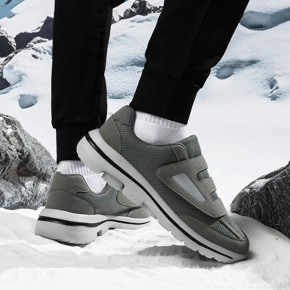 Adjustable Wide-Fit Comfort Shoes for Swollen Feet & Diabetic Care with Hook-and-Loop Straps | Thomler