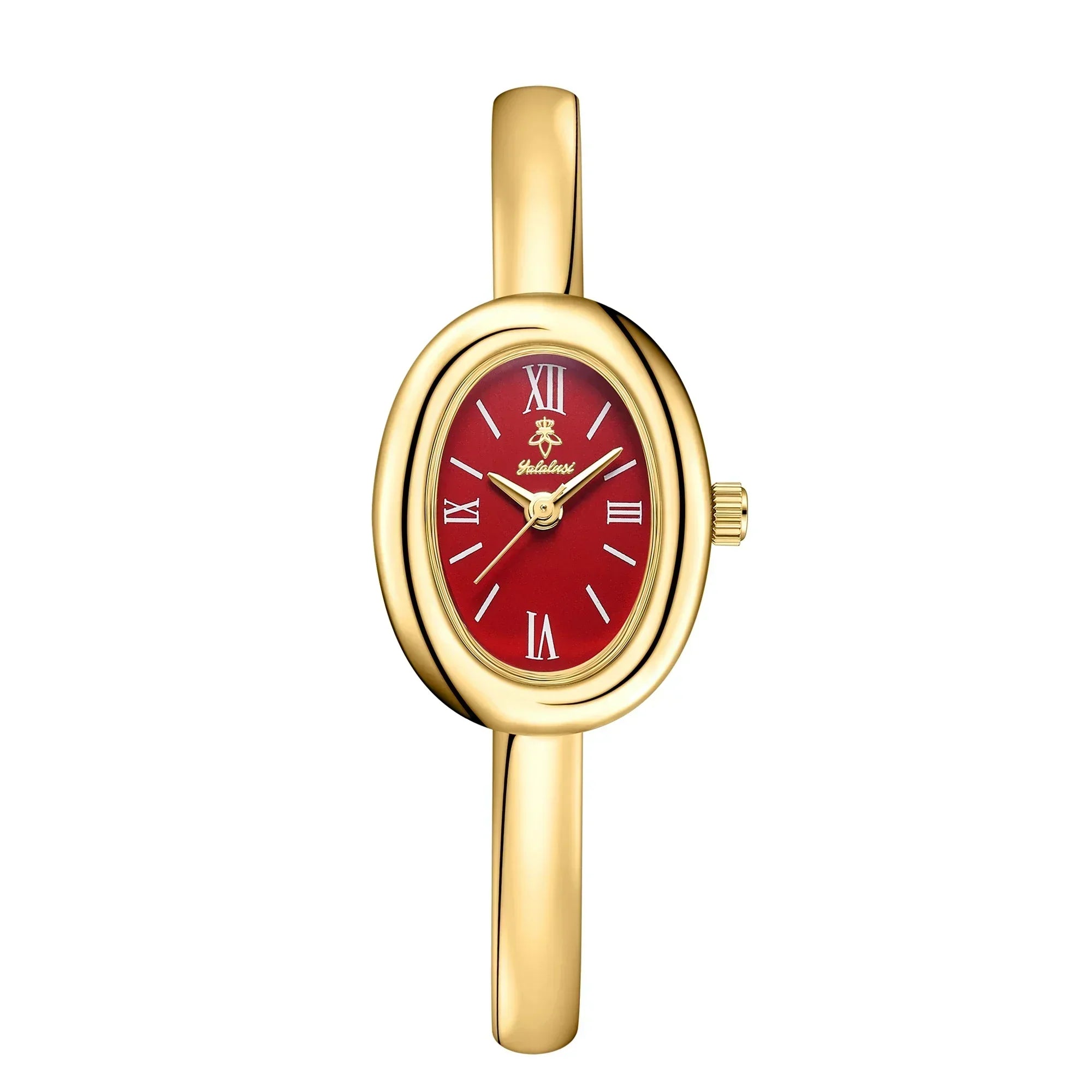 Women's Oval Dial Bangle Watch Stainless Steel Bracelet Timepiece for Everyday Dressy Casual Office Events Travel Gifts Analog Quartz Moveme | Thomler