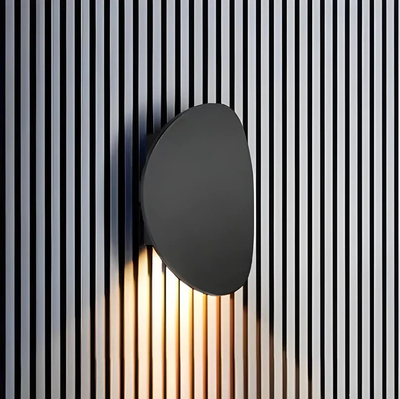 LED Wall Sconce – Round Aluminum Disk Light, 7W Modern Fixture for Bedroom, Hallway, Living Room & Office | Thomler