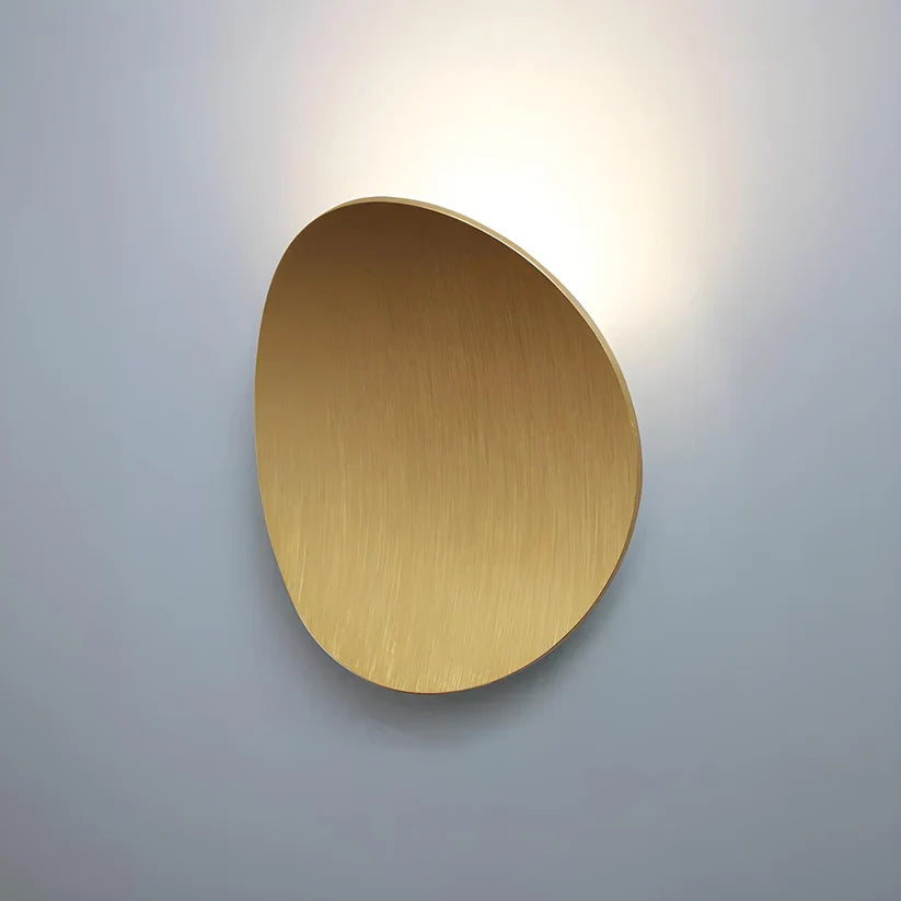 LED Wall Sconce – Round Aluminum Disk Light, 7W Modern Fixture for Bedroom, Hallway, Living Room & Office | Thomler