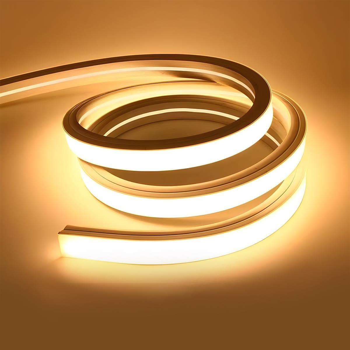 Customizable Silicone Neon LED Tape for Recessed Architectural Lighting – Cut-to-Fit Indoor Outdoor Strip | Thomler