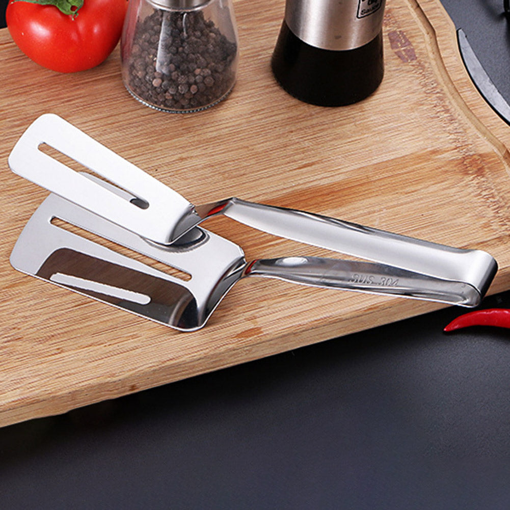 Grill Clamp Stainless Steel Heat Resistant Barbecue Grilling Accessory For Meat Fish Vegetables Outdoor Cooking Tool | Thomler