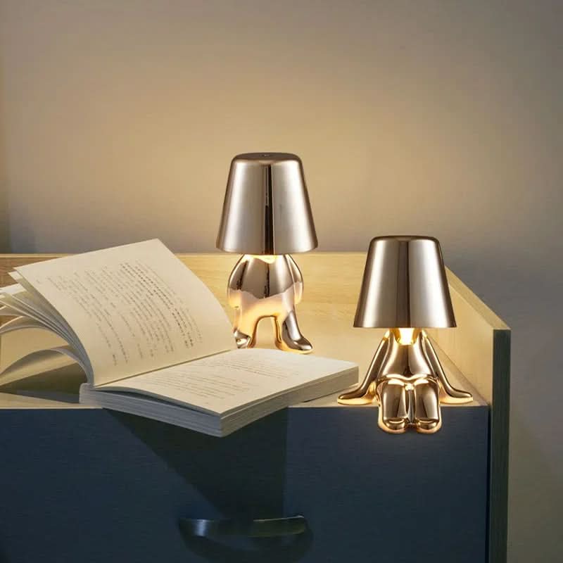 Dimmable LED Desk Lamp with Modern Minimalist Design | Adjustable Brightness Touch Control Light for Bedroom Office Nightstand Reading | Thomler