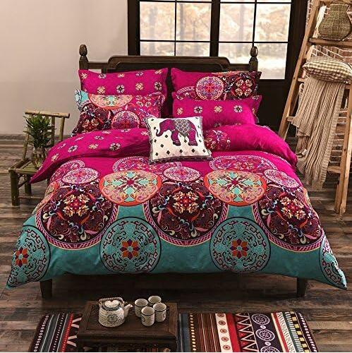 Abstract Geometric Bedding Set – Retro Chevron Pattern Duvet Cover for Queen & King Beds | Thomler