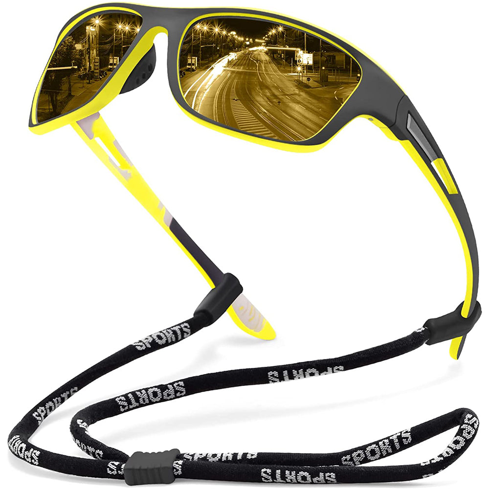 Polarized Outdoor Sunglasses UV400 Protection Scratch Resistant Lightweight Sport Eyewear for Hiking Fishing Cycling Water Activities Men Wo | Thomler