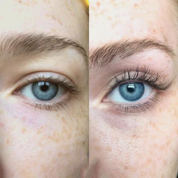 Lash Growth Serum with Peptides, Biotin & Panthenol for Thicker Fuller Lashes | Vegan Eyelash Enhancer with Precision Applicator Brush for | Thomler