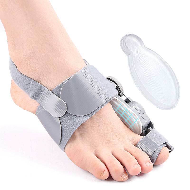 Adjustable Toe Straightener with Hinge System for Hallux Valgus Relief & Foot Alignment – Silicone Spacer for Day & Night Support | Thomler