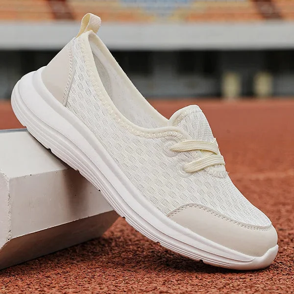 Breathable Mesh Walking Shoes with Arch Support for Women – Lightweight Wedge Design for All-Day Comfort | Thomler