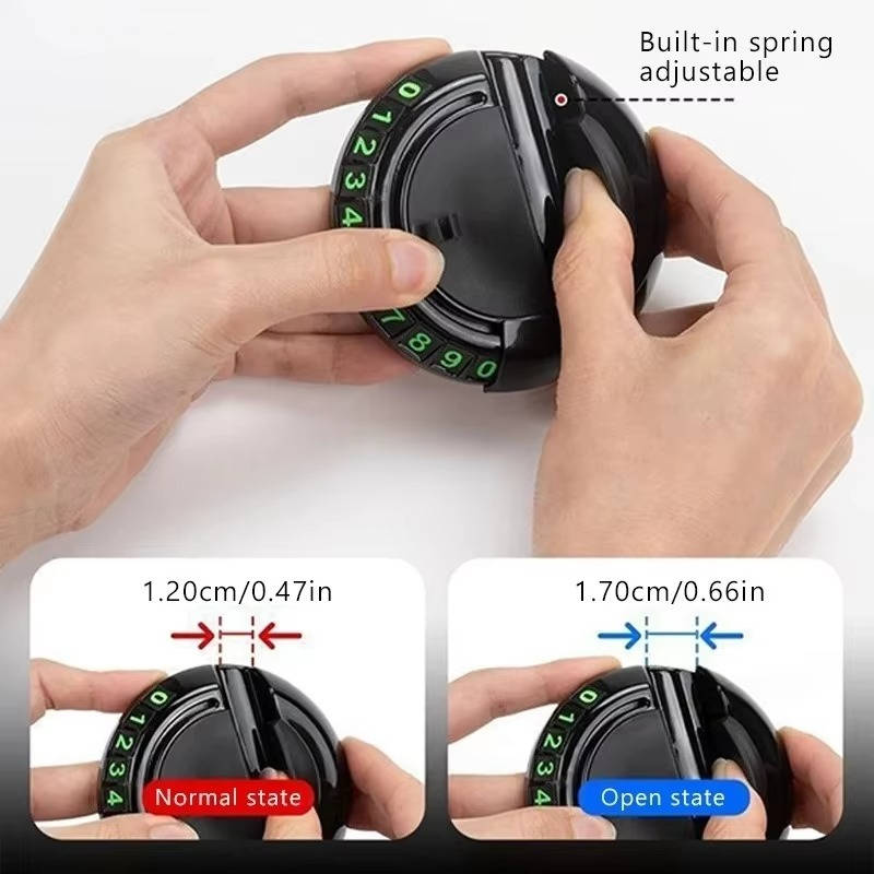 Dashboard Phone Mount with Storage Organizer & Parking Display for All Smartphones | Hands-Free Navigation Holder | 360° Rotating Cradle | Thomler