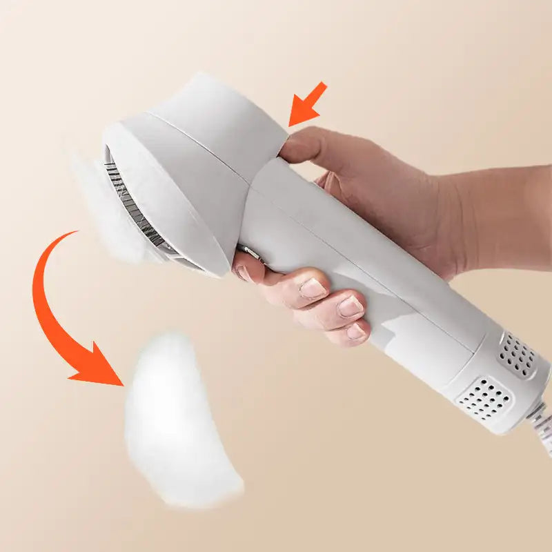 Heated Slicker Brush Pet Blow Dryer with Ion Technology & 4-Speed Control for Dogs & Cats | Thomler