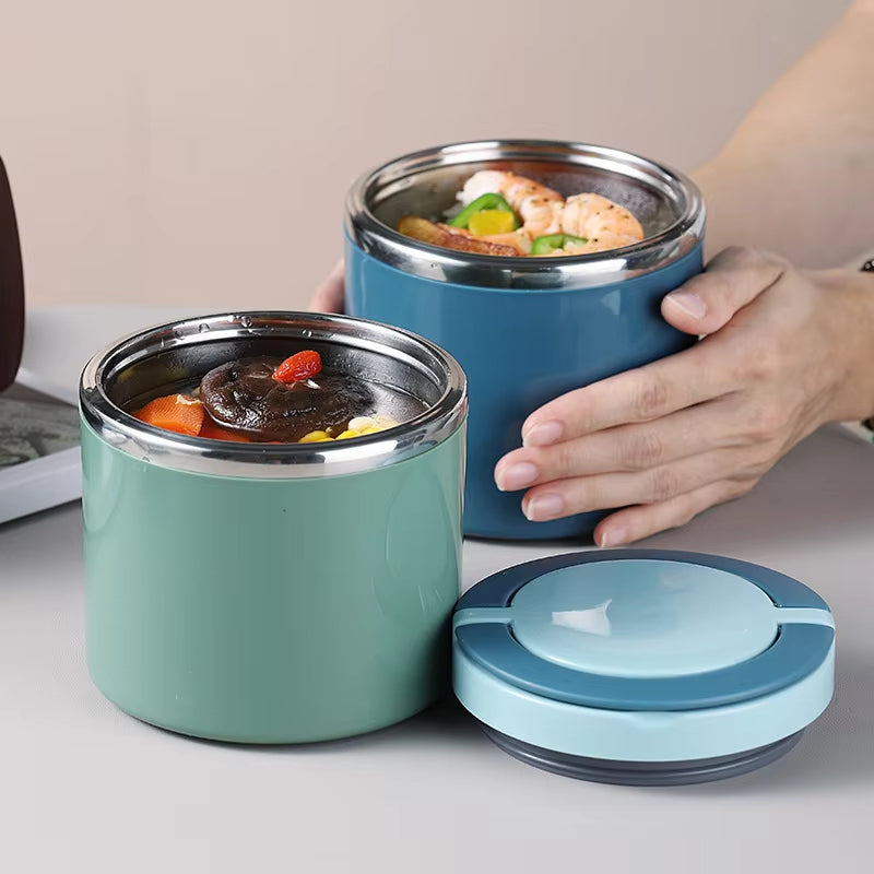 Edelstahl Isolier-Speisebehälter – auslaufsicher, 630 ml oder 1000 ml