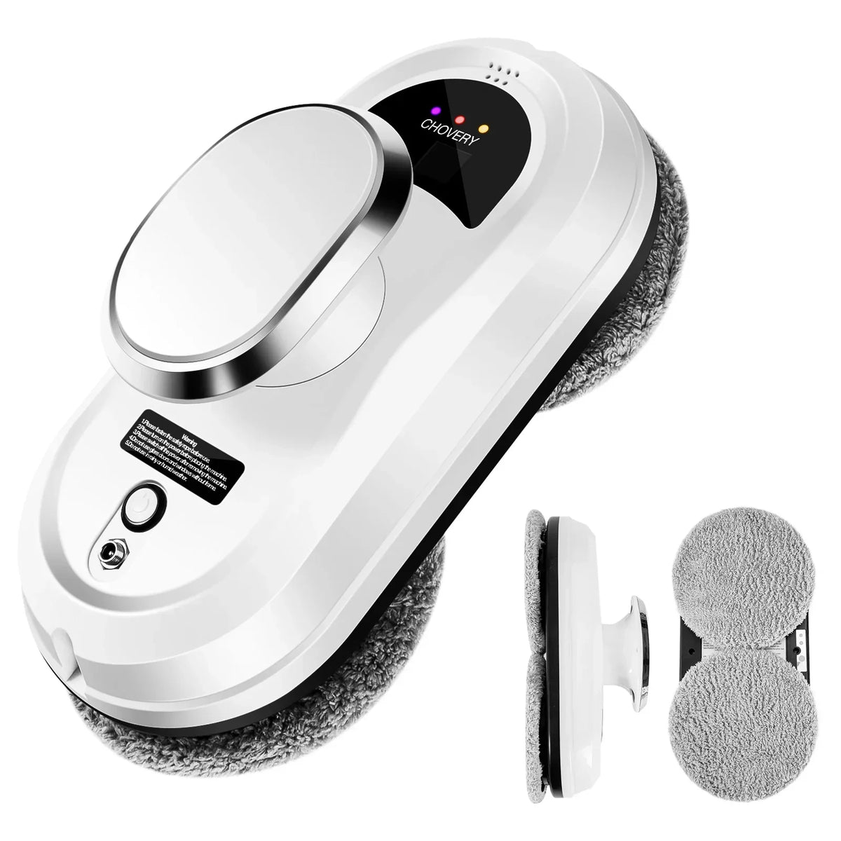 Robotic Window Washing Machine Automatic Glass Cleaner with Wireless Remote Control for Home High-Rise Patio Doors Mirror Panels | Thomler