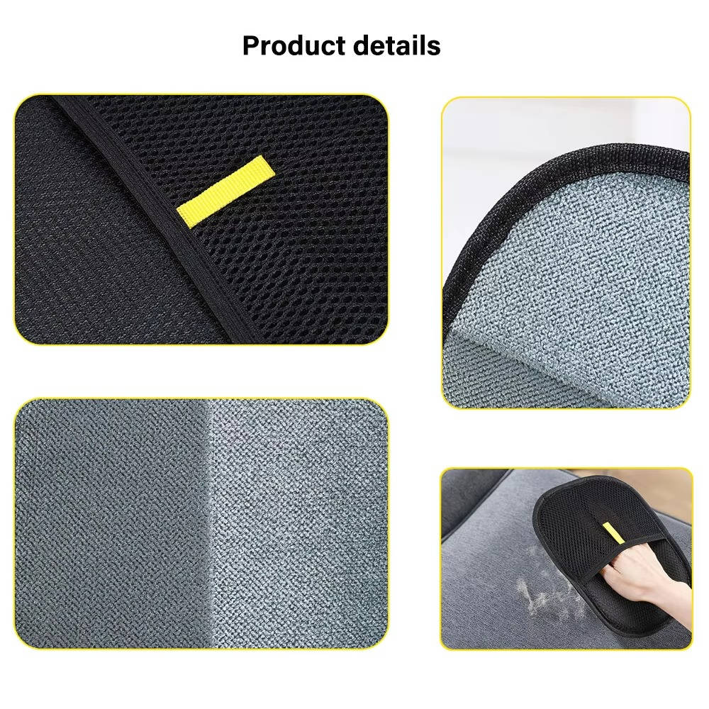 Dual-Sided Grooming Mitt for Dogs & Cats – 2-Pack Fur Collector for Upholstery & Clothing | Thomler