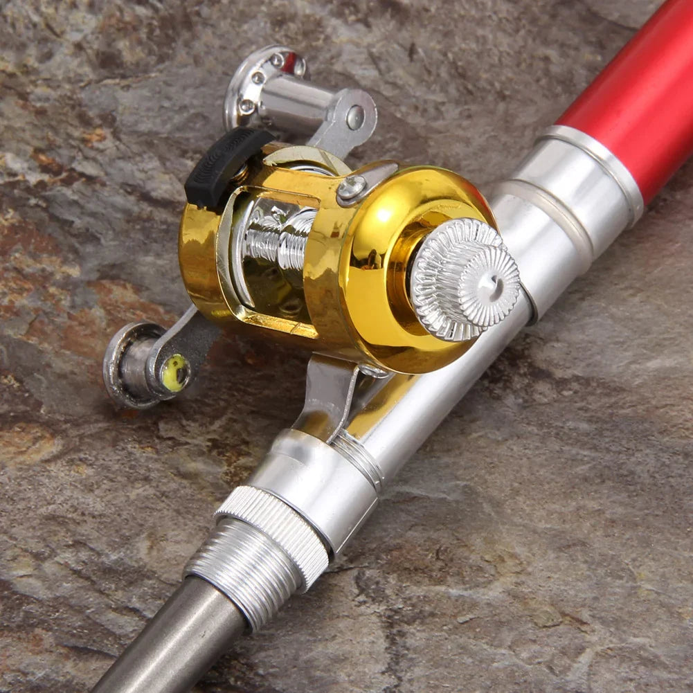 Collapsible Fishing Rod with Aluminum Reel for Travel and Hiking Adventures | Thomler