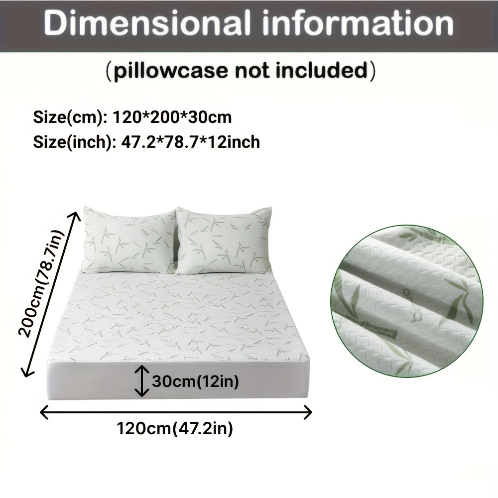 Cooling Bamboo Mattress Pad with 3D Air Layer – Breathable Pressure-Relief Topper for Better Sleep | Thomler