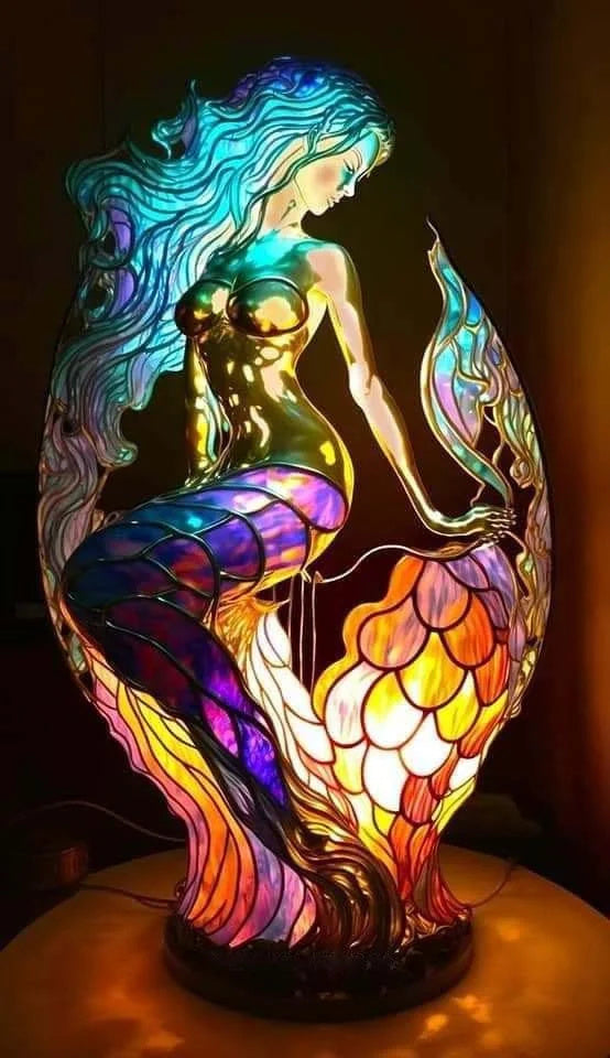 Modern Animal Art Sculpture Table Lamp with Soft LED Glow for Living Room & Bedroom Decor | Thomler