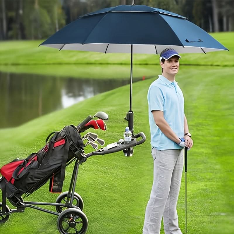 Oversized Automatic Umbrella Double Canopy Wind Resistant 2-3 Person Golf Rain Sun Protection Events Travel Outdoor Activities | Thomler