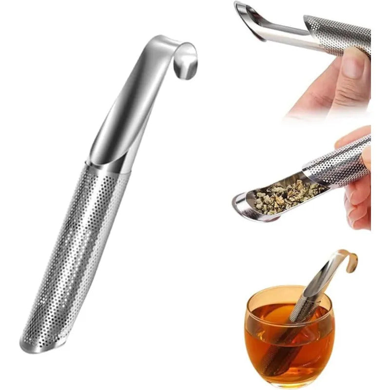 Stainless Steel Loose Leaf Tea Strainer Set with Fine Mesh for Hot & Iced Brewing – 2-Pack Reusable Infuser Balls for Cups, Mugs & Teapots | Thomler