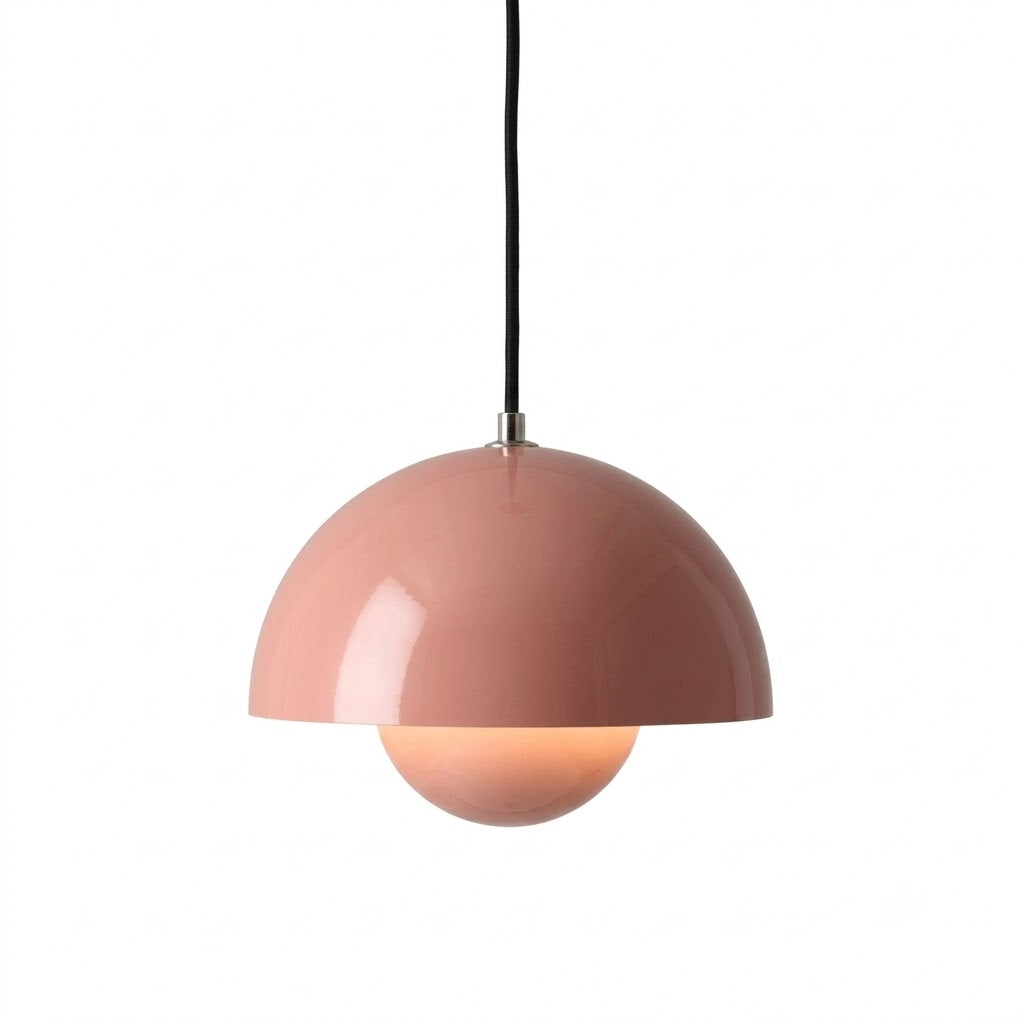 Hanging Planter Light Fixture with Built-In Pot for Indoor Plants & Modern Scandinavian Farmhouse Decor | Thomler