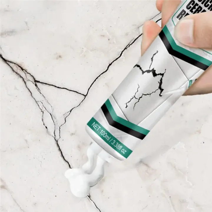 Tile Repair Paste Quick-Drying 100 ml Waterproof Ceramic Porcelain Marble Wall Floor Restoration DIY Kit | Thomler