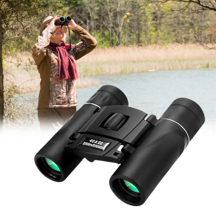 40x22 Compact Binoculars for Bird Watching Wildlife Hiking and Stargazing High-Definition Optics Lightweight Foldable Design | Thomler