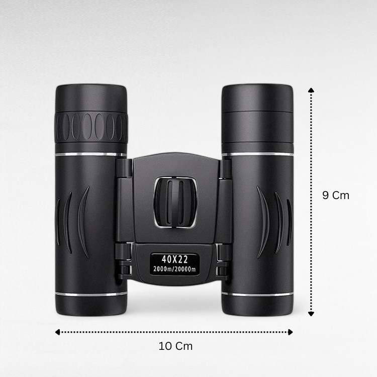 40x22 Compact Binoculars for Bird Watching Wildlife Hiking and Stargazing High-Definition Optics Lightweight Foldable Design | Thomler