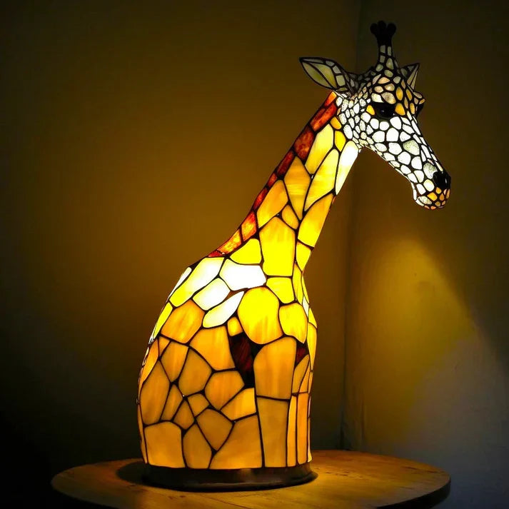 Modern Animal Art Sculpture Table Lamp with Soft LED Glow for Living Room & Bedroom Decor | Thomler