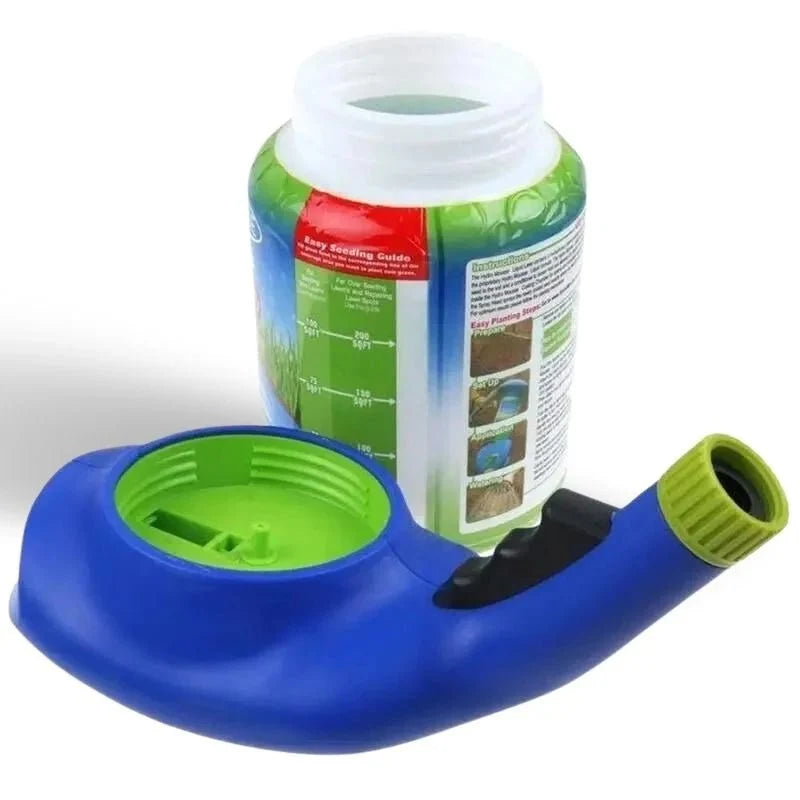 Grass Seed Coating Spray for Bare Lawn Patches – Hydro Seeding Solution for Yard Repair, Turf Restoration & Dense Green Coverage | Thomler