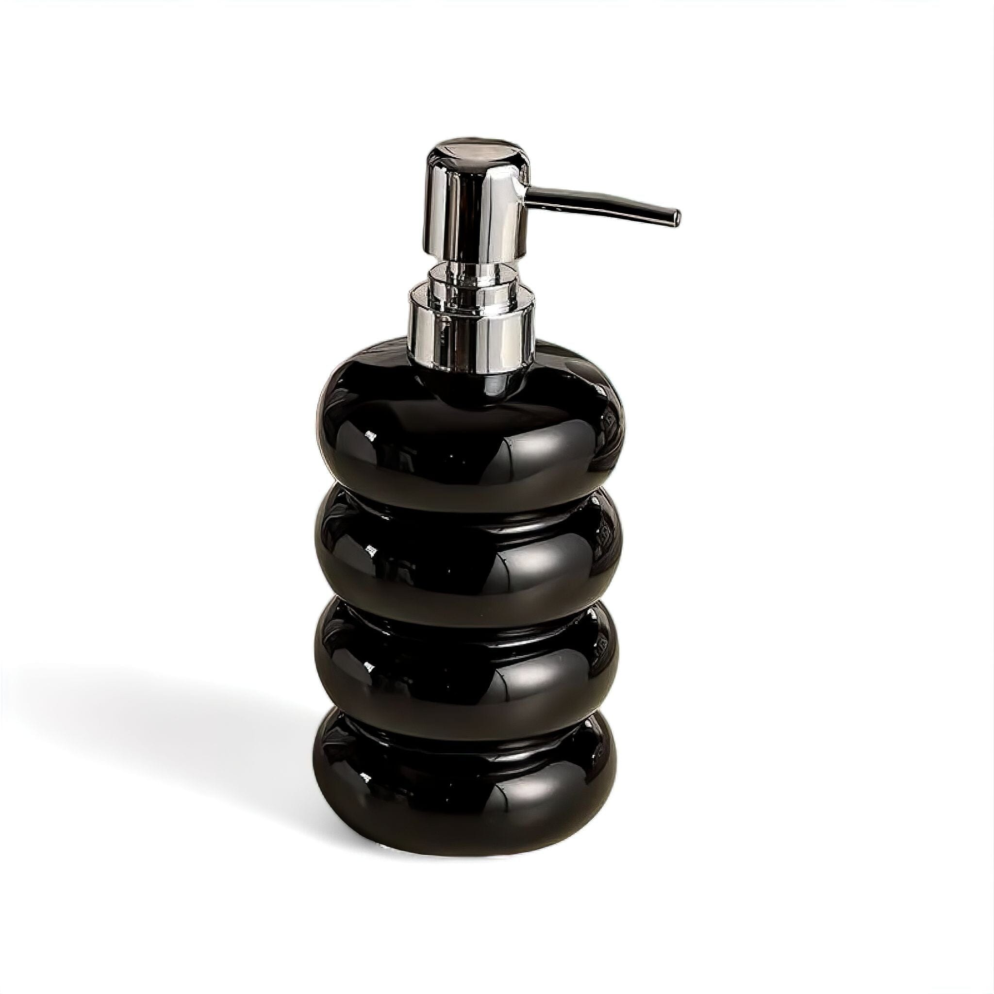 Soap Dispenser Ceramic 400 ml (14.1 fl oz) Bathroom Kitchen Countertop Lotion Pump Decorative Hand Soap Holder | Thomler