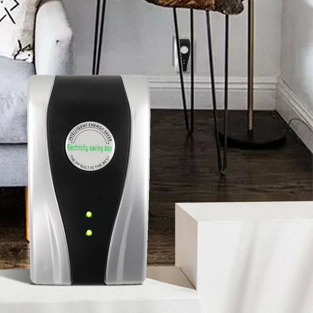Power Optimizer Plug-In Device for Home Energy Management and Appliance Protection – Compact Voltage Stabilizer for Living Room Bedroom | Thomler