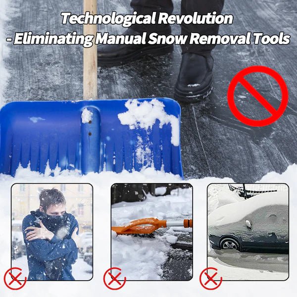 Windshield Ice Melter for Cars – USB Defrost Tool for Winter – Rapid Glass De-Icer for Frozen Windows & Mirrors | Thomler