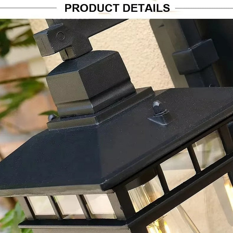 Outdoor Wall Sconce Aluminum Weather-Resistant Lantern for Porch Patio Garden Entryway Exterior Lighting 110V-240V E27 Socket | Thomler