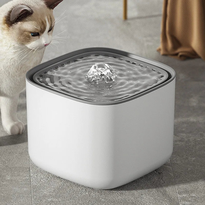 Automatic Pet Water Fountain with Quiet Pump & Built-In Filter – 101 fl oz Hydration Station for Dogs & Cats | Thomler