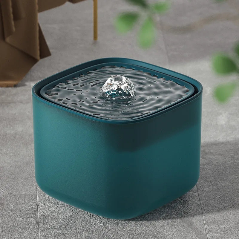 Automatic Pet Water Fountain with Quiet Pump & Built-In Filter – 101 fl oz Hydration Station for Dogs & Cats | Thomler